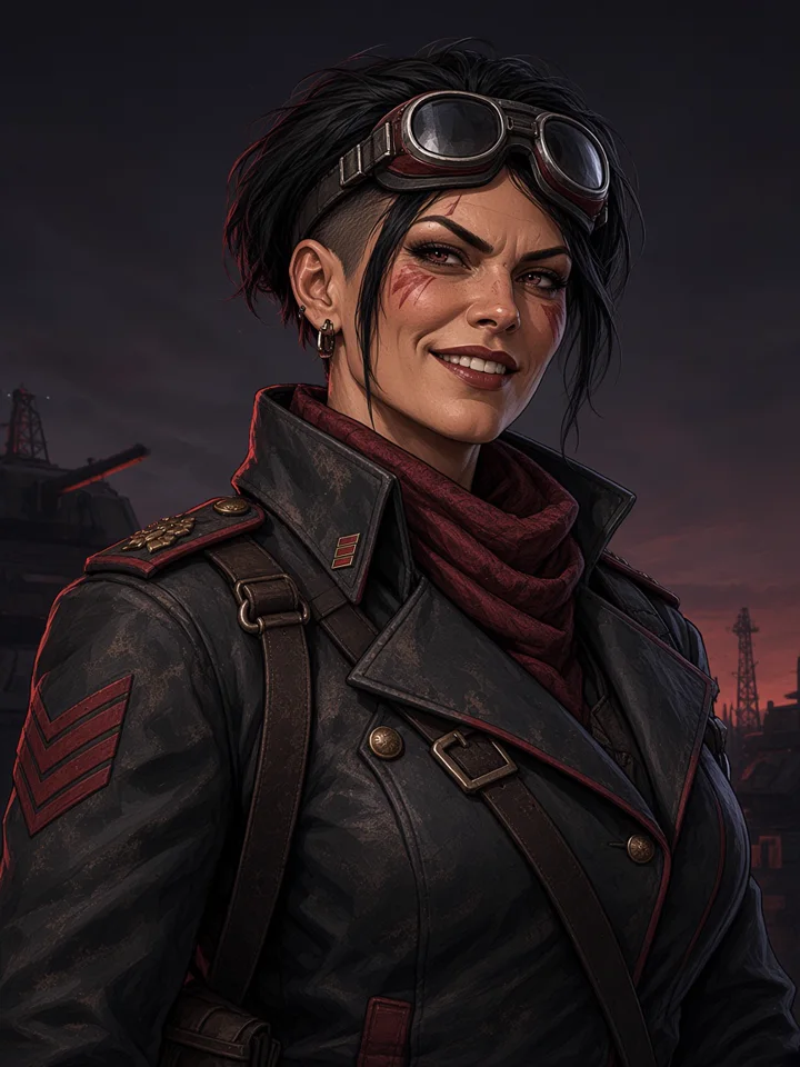 Capt. Mara Draxler, enemy commander