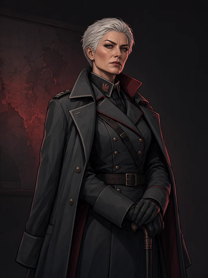 Marshal Helena Thorne, enemy commander